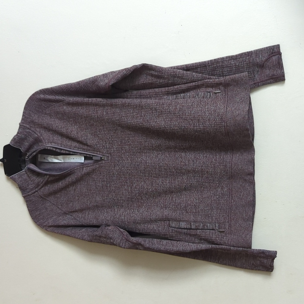 Lululemon Engineered Warmth Half-Zip Chrome / Lunar Rock / Black - Picture 7 of 15